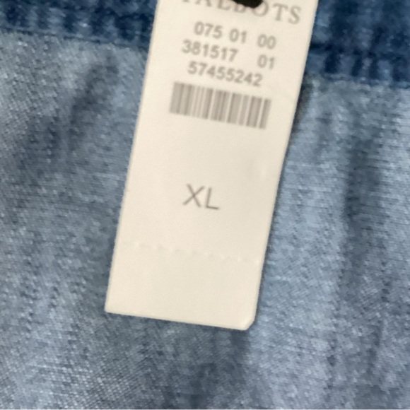 Talbots’s Lightweight Blue Jean Jackett New with Tag - Picture 4 of 9